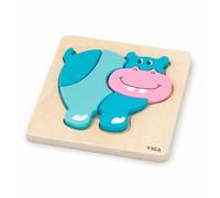 Viga 59932 Premier puzzle de bébé - hippopotame (boîte)