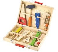 Viga - Boîte à outils - 10 pièces - Jeux Educatifs - Jeu d'imitation - Dès 3 ans