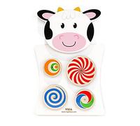 Panneau D'activités Mural Vache