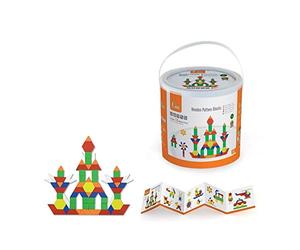Viga Jouets - 250 Blocs à Motifs en Bois