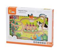 VIGA Labyrinthe magnétique 44851 - Une journée à la Ferme | Viga - ref. 6971608448515 - 6971608448515 - Vert - Bois