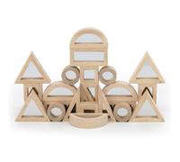 VIGA Lot de 24 Blocs Miroir