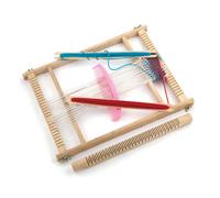 Viga Métier à tisser en bois Atelier de tissage Kit de tissage Montessori