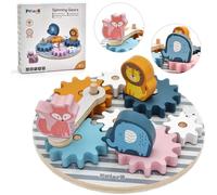 Viga PolarB Roues dentées en bois avec animaux