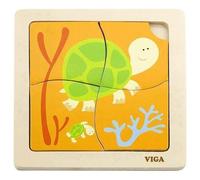 Viga - Puzzle 4 pièces Tortue