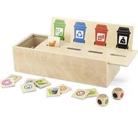 VIGA Puzzle Jeu éducatif en bois pour l'apprentissage de la langue