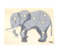 Viga - Puzzle Montessori Eléphant