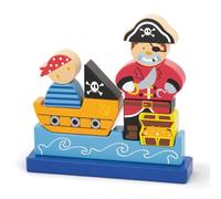 Viga Toys - 50077 - Puzzle Magnétique 3D - Pirates
