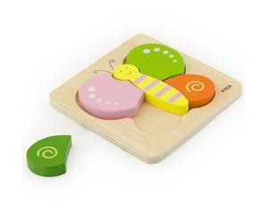 Viga Toys - 50170 - Mini Puzzle En Bois - Papillon
