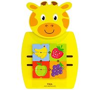 Viga Toys - 50680 - Jeu Mural - Mosaïque - Girafe Yellow