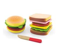 Viga Toys - 50810 - Hamburger et Sandwich - Set 11 Pièces