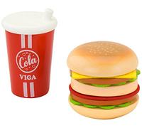 Viga Toys - 51602 - Play Set - Hamburger with Cola