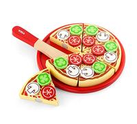 Viga Toys - 58500 - Jeu D'imitation - Cuisine - Pizza À Découper - Végétarienne