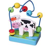 Viga Toys - 59661 - Calcul Et Mathématique - Mini Cadre Perles - Vache