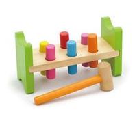 Viga Toys banc de Pound a Pegmarteaux en bois 225 mm multicolore Multicolore G