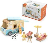 Viga Toys - Caravane de plage en bois VIGA