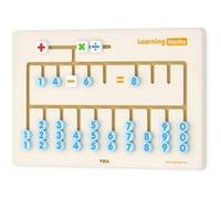 Viga Toys casse-tête coulissant cuir arithmétique 60 cm Multicolore G