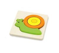 Viga Toys escargot puzzle en bois 4 pièces