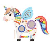 VIGA Panneau d'activités mural Licorne Blanc