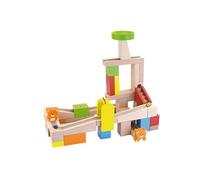 Viga Toys kit de construction piste à billes 49 pièces Multicolor