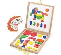 Viga Toys les formes magnétiques jouent 55-pièces multicolores Multicolor G