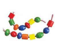 Viga Toys perles de bois à arroser 90 pièces multicolores Multicolore G