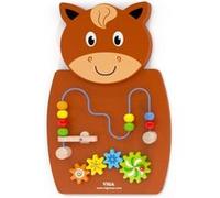 Viga Toys planche de jeu murale cheval 36 x 55 cm marron Multicolore G