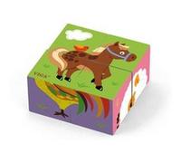 Viga Toys puzzle blocs animaux de la ferme 4 blocs