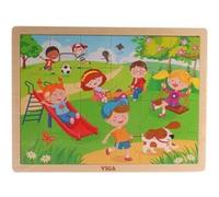 Viga Toys scie sauteuse Four Seasonsressort puzzle 24 pièces Multicolore G