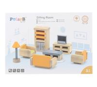 Viga Toys - VIGA Ensemble de meubles de maison de poupée PolarB