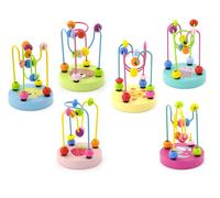 Viga Toys - VIGA Labyrinthe en bois entrelacé avec boucle motrice 1pc
