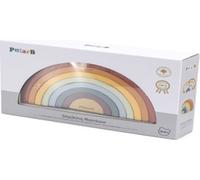 Viga Toys - VIGA PolarB Puzzle en bois arc-en-ciel Montessori Cubes créatifs