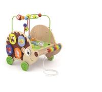 VIGA Jouet à tirer Hérisson 50012 Multicolore
