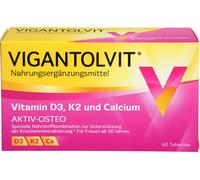 Vigantolvit Vitamine D3 K2 Calcium Comprimés pelliculés 60 pc