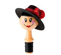 VIGAR 5937 Dolls Bouchon de Bouteille Plastique Noir 4 x 4 x 6 cm