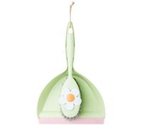 VIGAR - Brosse de Nettoyage et Pelle à Poussière - Portative - 22 x 8 x 32 cm - Florganique - pour Cendres de Cheminée et Barbecue ou Miettes - Multicolore