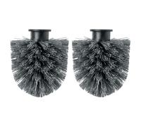 VIGAR - Brosse WC de Rechange - Filetage Femelle Universel - 7,5 x 7 x 5 x 39,5 cm - Nettoyage WC - Accessoire WC - Finition Noir Mat