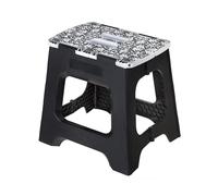 Vigar Compact Tabouret Pliant pour Adultes, 32 cm Marche Pied Pliable, Antidérapant Escabeau pour Salle de Bain, Toilette, Jardinage, Kitchen, House, Bureau, Supporte jusqu'à 150 kg, Rococco on Top