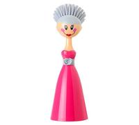 Vigar Dolls Prelude Brosse à vaisselle avec robe imprimée 9,9 cm