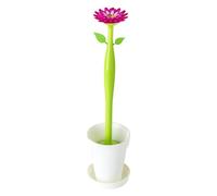VIGAR Flower Power Brosse WC en Plastique 12 x 12 x 48,5 cm Multicolore
