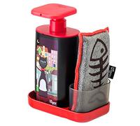 Vigar Lot de 3 Accessoires de Montage de fenêtre Set Felix Noir/Rouge