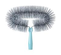 Vigar Plumier à Poussière Tête Universelle pour Manche Télescopique, Brosse pour Nettoyer Les Plafonds, Ventilateurs, Stores et Meubles Hauts, 31 x 8 x 30 cm, Gris et Bleu