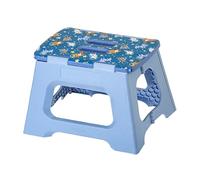 VIGAR Tabouret Marchepied Compact Pliable, Tabouret Marchepied 23 cm pour Adultes jusqu'à 150 kg, Tabouret Léger, Tabouret Marchepied Pliant Antidérapant, Astrocat