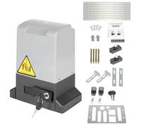 Vigevee Actionneur de portail coulissant avec télécommande, capteur infrarouge, puissance 550 W, poids maximum autorisé 1200 kg, motorisation électrique pour portail de jardin et portail d'entrée 52 x
