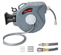 Vigevee Enrouleur automatique de tuyau d'air comprimé 20 m Raccord 1/4"