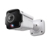 TP-Link VIGI InSight S385PI V1 - Caméra de surveillance réseau - puce - à l'épreuve du vandalisme/imperméable - couleur (Jour et nuit) - 8 MP - 3840 x 2160 - montage M12 - Focale fixe - audio - LAN 10