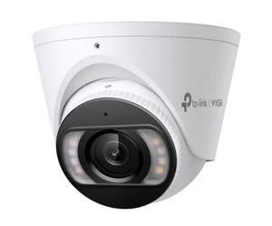 VIGI Insight S485 Caméra réseau 4K 8 MP Tourelle en Couleur, caméra de vidéosurveillance Ultra HD avec Prise en Charge PoE RJ45, Analyse des Personnes et des véhicules, Classification Humaine et