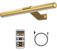VIGMOJ Lampe murale à Télécommande,peinture rechargeable avec télécommande, lampe d'affichage de lampe d'art en métal, 3 modes,dart dimmable avec minuterie,pour photo galerie d'images