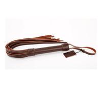 Vigne en Cuir en Cuir Authentique Whip À Main Flogger À Cheval Horse Whip Handle avec Bracelet De Poignet pour Les Accessoires D'entraînement en Plein Air