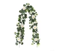 Vigne en rotin réaliste pour décoration de maison et de mariage, aucun entretien nécessaire, parfaite pour toutes les occasions (A)